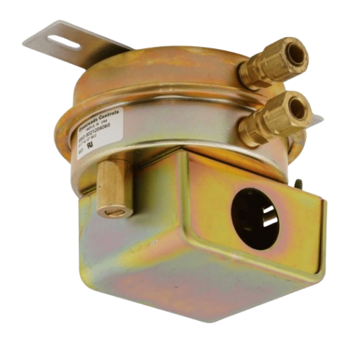 ANTUNES CONTROLS 8021206060 PRESSURE SWITCH AIR 0.17-12.0IN WC W/COMP FITTINGS