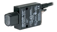 ALLEN BRADLEY 42KL-RTC-A2 PHOTOSWITCH PHOTOELECTRIC SENSOR, MINISIGHT, TRANSMITTED BEAM RECEIVER, 21.6-250V AC/DC - LO OR DO SELECTABLE, 2M (6.5FT) CABLE