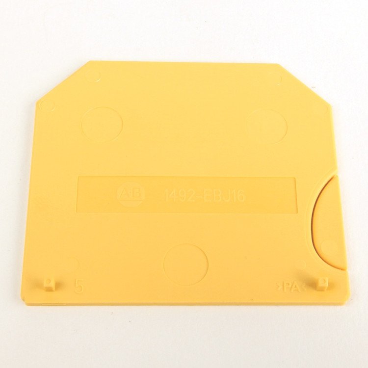 ALLEN BRADLEY 1492-EBJ16  IEC END BARRIER, 1.5 X 49 X 60MM