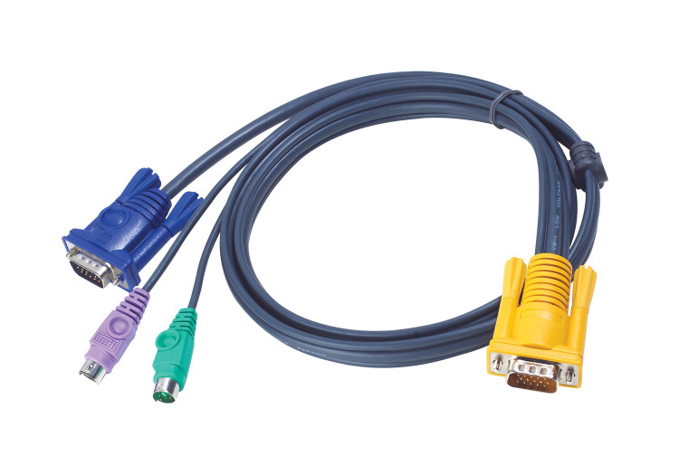 KVM-оборудование CABLE SPHD15M--HD15M-MINIDIN6M;
