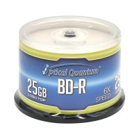Диски чистые BLUE-RAY, 25 Гб, 50 шт (шпиндель)