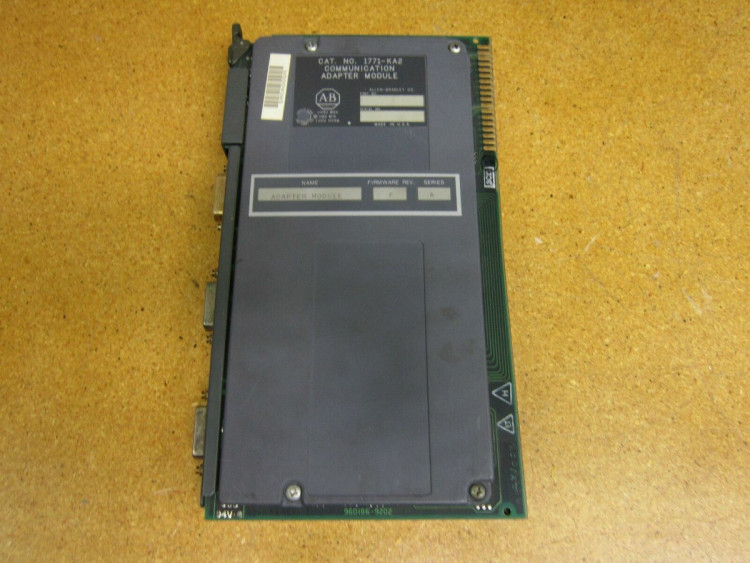 ALLEN BRADLEY 1771-KA2 DATA HIGHWAY PLC-2 FAMILY COMMUNICATION ADAPTER MODULE ALLEN BRADLEY 1771-KA2 DATA HIGHWAY PLC-2 FAMILY COMMUNICATION ADAPTER MODULE