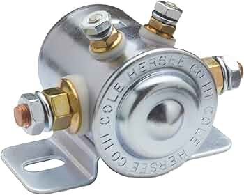 COLE HERSEE 24059  SOLENOID INSULATED CONTINUOUS DUTY SPST 85AMP 12V