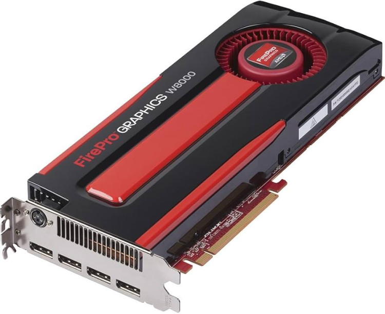 Видеокарта VGA PCIE FIREPRO W8000 31004-30-40A Видеокарта VGA PCIE FIREPRO W8000 31004-30-40A