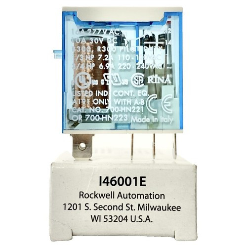 ALLEN BRADLEY 8-485 RELAY MODULE PLUG-IN 5AMP 120VAC