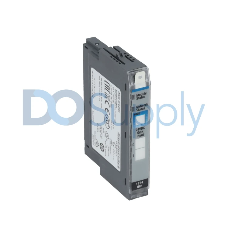 ALLEN BRADLEY 1734-IB2 POINT I/O 2 CHANNEL 24V DC SINK DIGITAL INPUT