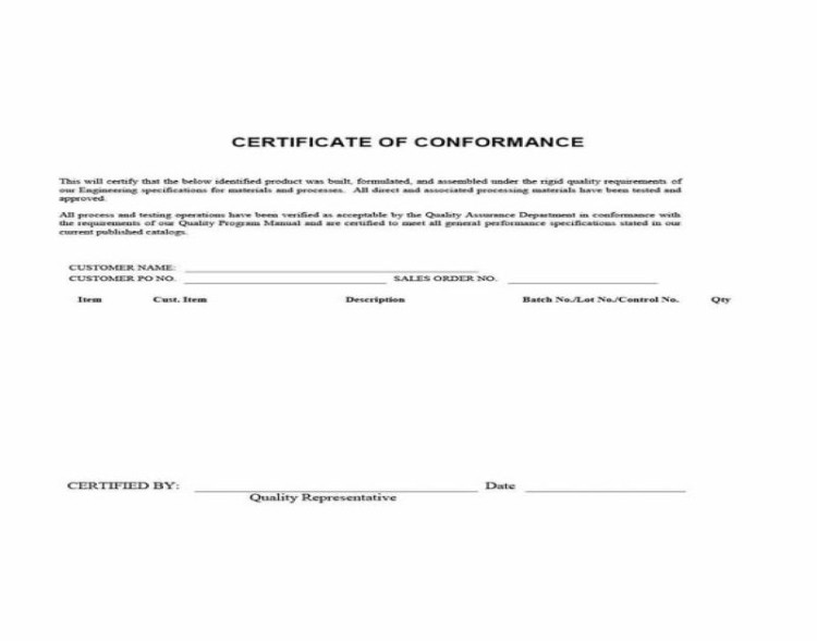 ACTION INSTRUMENTS C611-0001 CERTIFICATE OF CONFORMANCE ACTION INSTRUMENTS C611-0001 CERTIFICATE OF CONFORMANCE