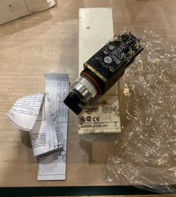 ALLEN BRADLEY 800MR-JH2BLAK SWITCH,SELECTOR 300V AC MAX 10 AMP MAX ALLEN BRADLEY 800MR-JH2BLAK SWITCH,SELECTOR 300V AC MAX 10 AMP MAX