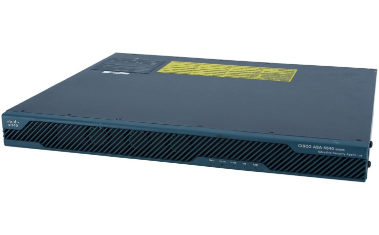 ASA 5540 Appliance w/ AIP-SSM-40, SW, HA, 4GE+1FE, 3DES/AES