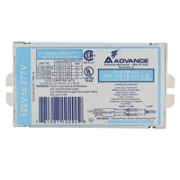 ADVANCE BALLAST RCF2S18H1LDQS35M (MIN ORD MAY BE REQ) ELE BALLAST (2) 18W CFL (4-PIN) 120V