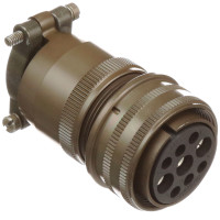 AMPHENOL MS3106-E24-11S CIRCULAR CONNECTOR PLUG, SIZE 24, 9POS, CABLE; CONNECTOR TYPE:CIRCULAR MILITARY; CONNECTOR BODY MATERIAL:ALUMINIUM ALLOY; GENDER:PLUG; CONTACT GENDER: