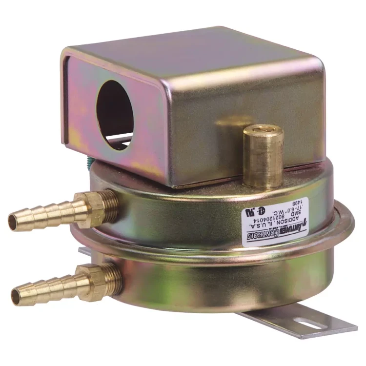 ANTUNES CONTROLS 8021206067 AIR PRESSURE CONTROL SWITCH SMD .17IN-20WC COMP FT