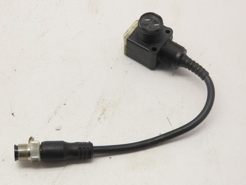 ALLEN BRADLEY 42EF-U2JBB-F4 PHOTOELECTRIC SENSORS, RIGHTSIGHT, RETRO REFLECTIVE, STANDARD ON/OFF, SENSING RANGE 25 MM TO 4.5 M, 10.8 - 30 VDC, PNP/NPN, LIGHT OPERATED, QD 4 PIN MICRO