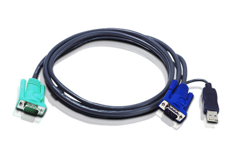 KVM-оборудование ATEN CABLE HD15M-MD6M-MD6M-SP-SP-SP;