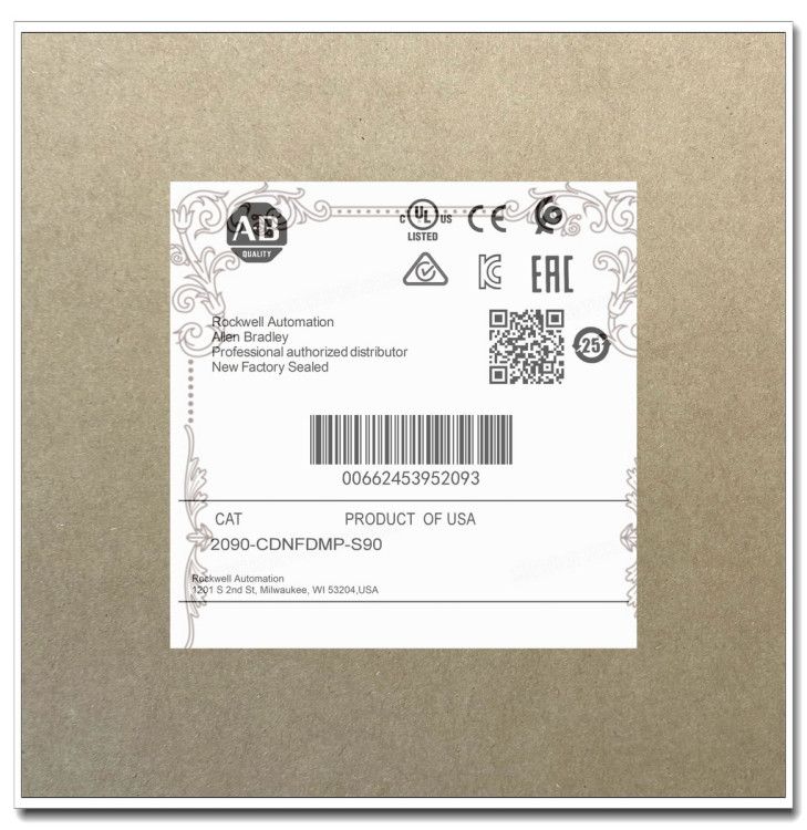 ALLEN BRADLEY 2090-CDNFDMP-S90 CABLE, FEEDBACK, MP STYLE, TO 1394, 90 METER METER