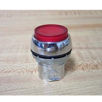 ALLEN BRADLEY 800FM-LE4 800F ILLUMINATED MOMENTARY PUSH BUTTON - METAL, EXTENDED, RED, STANDARD PACK (QTY. 1)