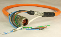 ALLEN BRADLEY 2090-U3AE-D4403 CABLE, TWO AXIS TO LOGIX 1756-M02AE CARD, 3M