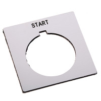 ALLEN BRADLEY 800H-W533 800H LEGEND PLATE,STANDARD,OFF-ON,WHITE