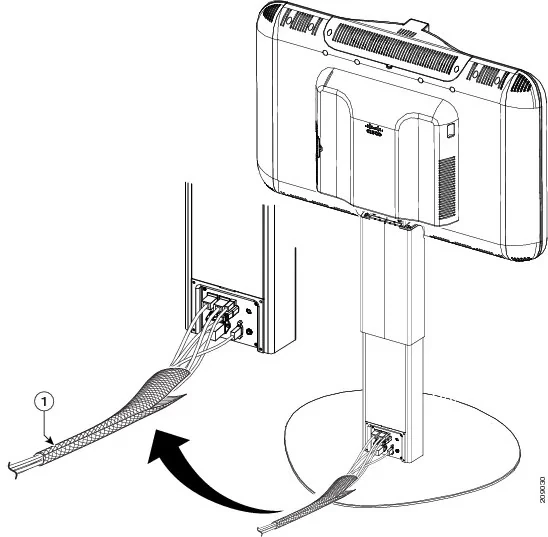 TelePresence 500-37 Pedestal Bracket and Bolt Kit TelePresence 500-37 Pedestal Bracket and Bolt Kit