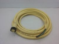 ALLEN BRADLEY 40754-276-51 CORD SET FEMALE 3PIN 3WIRE 10AMP 600VAC