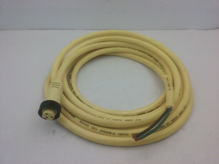 ALLEN BRADLEY 40754-276-51 CORD SET FEMALE 3PIN 3WIRE 10AMP 600VAC