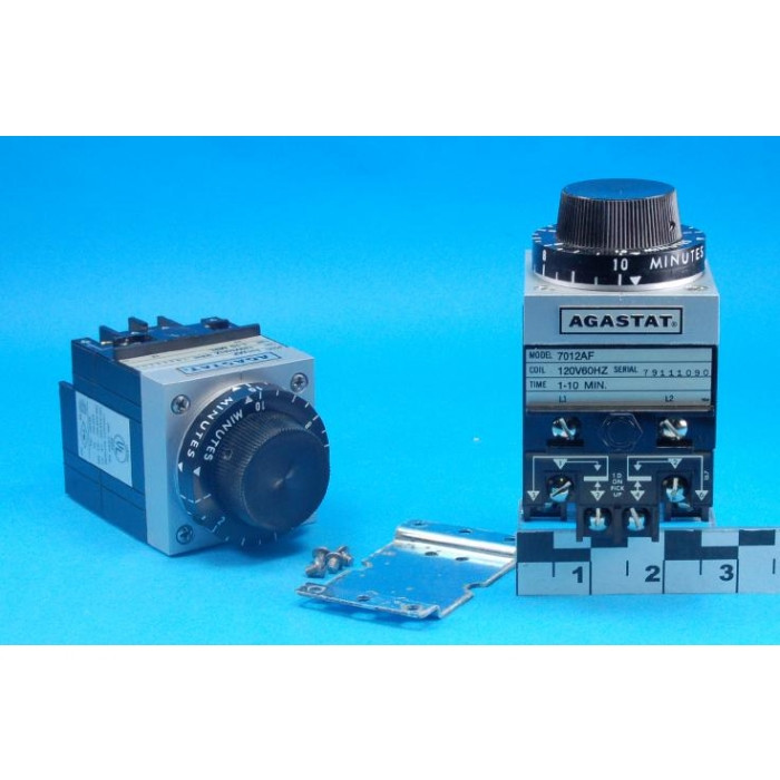 AGASTAT 1423157-9 TIME DELAY RELAY 120VAC 2P 5-50SECOND AUX SWITCH AGASTAT 1423157-9 TIME DELAY RELAY 120VAC 2P 5-50SECOND AUX SWITCH