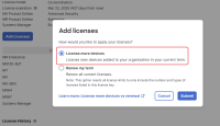 Upgrade Live License from MXE 3500 R3.1 to R3.2