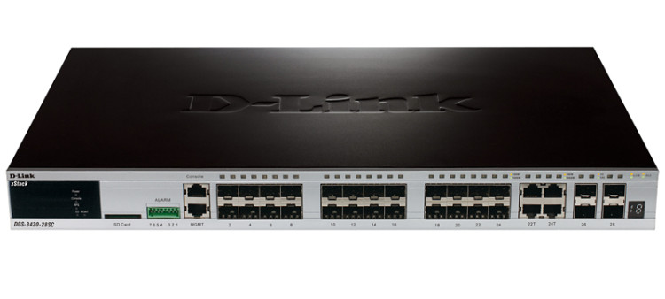 Коммутатор 24-ports SFP L2+ Stackable Коммутатор 24-ports SFP L2+ Stackable