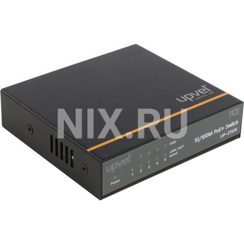 Коммутатор Upvel (UP-215FE) 5-портов Коммутатор Upvel (UP-215FE) 5-портов
