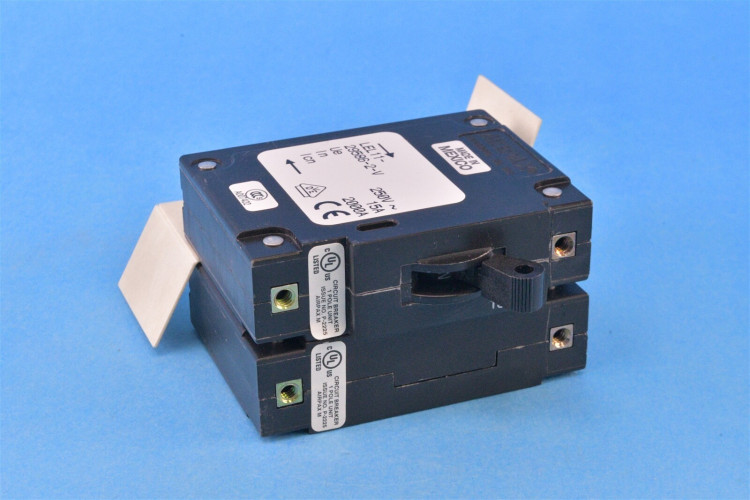 AIRPAX LEL11-29586-2-V CIRCUIT BREAKER 15AMP 2POLE 250V