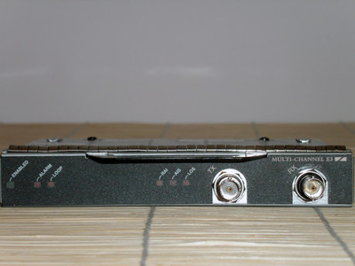 1 port Multi-Channel E3 port adapter 1 port Multi-Channel E3 port adapter