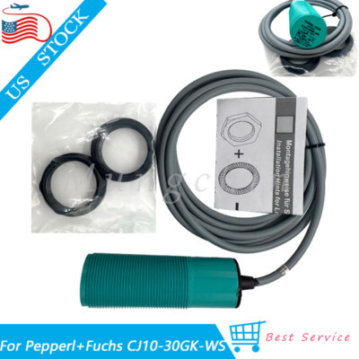 PEPPERL & FUCHS CJ10-30GK-W0  PROXIMITY SWITCH CAPACITIVE 20MM PLASTIC