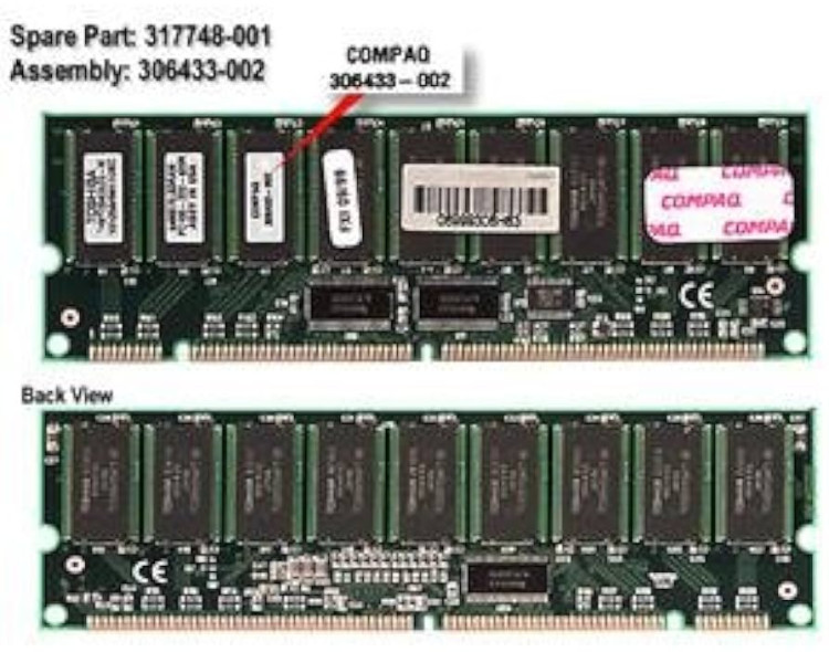 512MB Memory - (1x512MB DIMM) Configuration