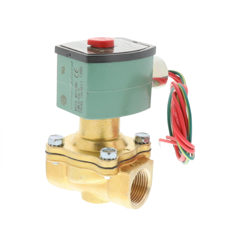 ASCO 8210G35 SOLENOID VALVE 2WAY NEEDS VOLTAGE-INCOMPLETE PART#