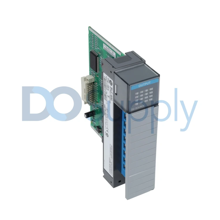 ALLEN BRADLEY 1746-OB16E ELECTRONICALLY PROTECTED DC OUTPUT MODULE FOR PROGRAMMABLE CONTROLLER, (16) CURRENT SOURCE, 10-30V DC ALLEN BRADLEY 1746-OB16E ELECTRONICALLY PROTECTED DC OUTPUT MODULE FOR PROGRAMMABLE CONTROLLER, (16) CURRENT SOURCE, 10-30V DC
