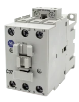ALLEN BRADLEY 100-C37KJ00 CONTACTOR, SCREW TERMINALS, 18.5KW/400V, COIL 2 TERMINALS, COIL TERMINALS AT LINE SIDE, CONTROL VOLTAGE 24V 50/60HZ, NO AUXILIARY CONTACT, SINGEL PACK