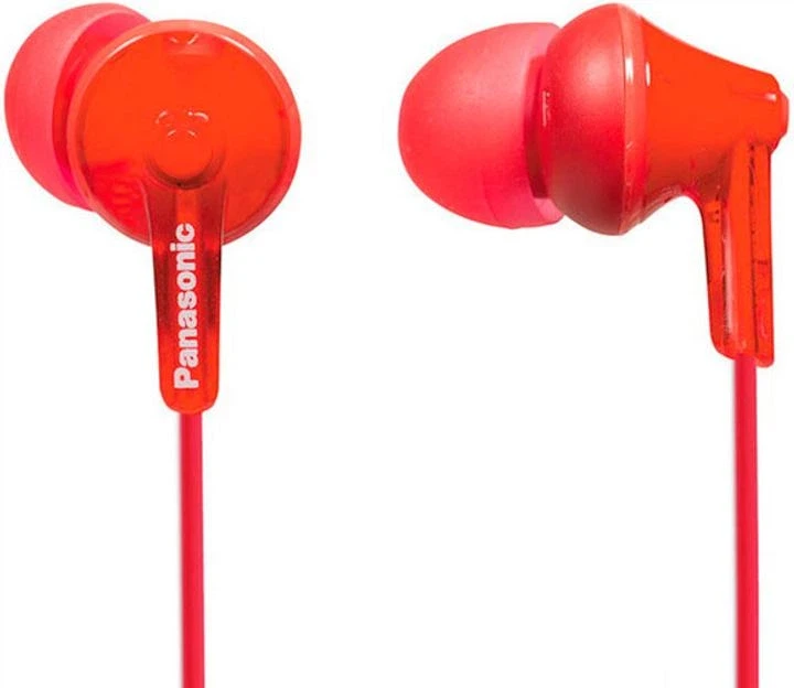 Наушники Panasonic RP-HJE125E-R красный 1.1м, RP-HJE125E-R Наушники Panasonic RP-HJE125E-R красный 1.1м, RP-HJE125E-R