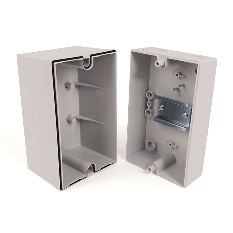 ALLEN BRADLEY 194L-G3573 THERMO-PLASTIC ENCLOSURE WITH HOLES, 95 X 150 X 111 MM, ABS, FOR PG KNOCKOUTS ALLEN BRADLEY 194L-G3573 THERMO-PLASTIC ENCLOSURE WITH HOLES, 95 X 150 X 111 MM, ABS, FOR PG KNOCKOUTS