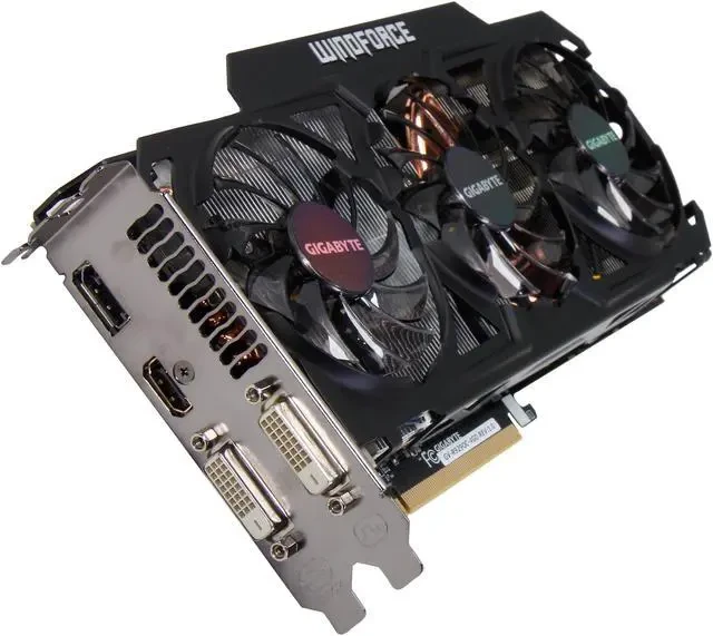 Видеокарта 4Gb Gigabyte GV-R929XOC-4GD, AMD Radeon, R9 290X, PCI-E, GDDR5, 2xDVI, HDMI, DP, 512-бит, OverClock Edition, Retail Видеокарта 4Gb Gigabyte GV-R929XOC-4GD, AMD Radeon, R9 290X, PCI-E, GDDR5, 2xDVI, HDMI, DP, 512-бит, OverClock Edition, Retail