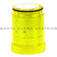 ALLEN BRADLEY 855E-24TL8 CONTROL TOWER STACK LIGHT, 24V AC/DC FULL VOLTAGE, YELLOW STEADY LED (SOCKET MOUNT)