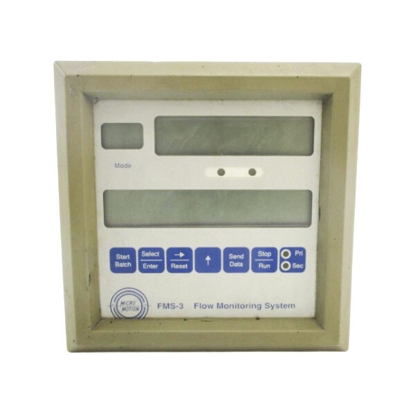 MICRO MOTION FMS1RS1CA MONITOR 115VAC/230 1/15V .2A RESISTANCE 30VAC/VDC MICRO MOTION FMS1RS1CA MONITOR 115VAC/230 1/15V .2A RESISTANCE 30VAC/VDC