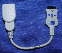 3COM 3C-PC-TP-CBL NETWORK CABLE 10BASE T DONGLE
