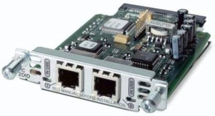 Two-Port Voice Interface Card - FXS and DID (OPX Lite FXS) Two-Port Voice Interface Card - FXS and DID (OPX Lite FXS)