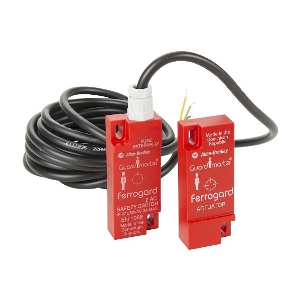 ALLEN BRADLEY 440N-G02014 FERROGARD 2 SWITCHES AND ACTUATORSAFETY CONTACTS 1NC AUXILIARY CONTACTS 1NO 250 V AC 2A 4M PVC CABLE ALLEN BRADLEY 440N-G02014 FERROGARD 2 SWITCHES AND ACTUATORSAFETY CONTACTS 1NC AUXILIARY CONTACTS 1NO 250 V AC 2A 4M PVC CABLE