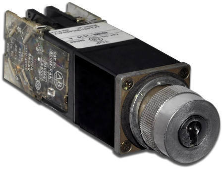 ALLEN BRADLEY 40167-308-05 KEY,T100 CYLINDER LOCK FOR SELECTOR SWITCH