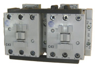 ALLEN BRADLEY 104-C43D22 REVERSING CONTACTOR, 22KW/400V, CONTROL VOLTAGE 110V 50HZ / 120V 60HZ, 1 N.O. + 1 N.C. PER CONTACTOR
