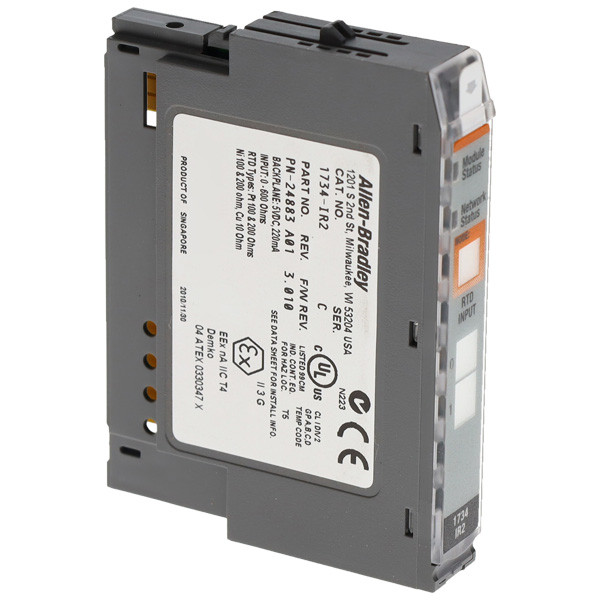 ALLEN BRADLEY 1734-IR2 POINT I/O 24 V DC 2 CHANNEL RTD INPUT MODULE ALLEN BRADLEY 1734-IR2 POINT I/O 24 V DC 2 CHANNEL RTD INPUT MODULE