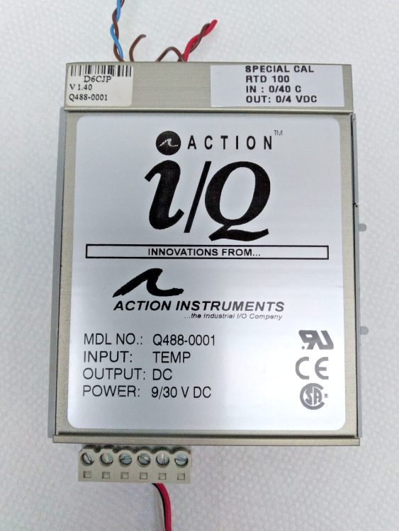 ACTION INSTRUMENTS Q488001 INSTRUMENT ACTION INSTRUMENTS Q488001 INSTRUMENT
