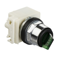 GROUPE SCHNEIDER 9001-K11J1G SELECTOR SWITCH GREEN ILLUMINATED 2POS 120V 30MM