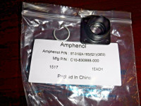 AMPHENOL 97-3102A-16S-621 CONNECTOR SHELL CIRCULAR BOX RECEPTACLE SIZE16